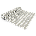 Tatkraft Bond Non-Slip Bath Mat | Beige Fast Drying Suction Mat, 62x40cm