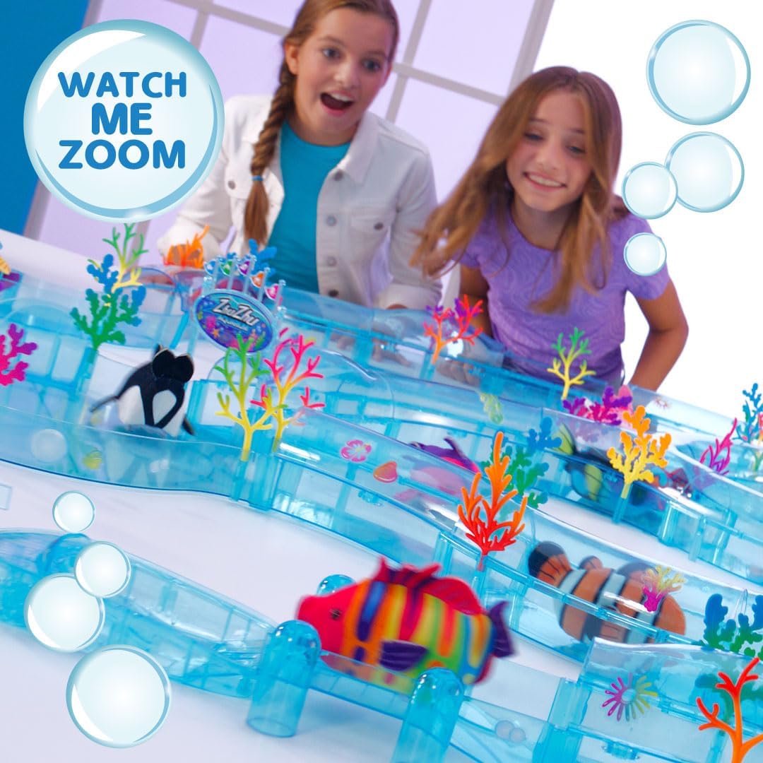 Zhu Zhu Aquarium Figure of 8 Starter Playset with Exclusive Fish