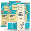 Onsen Secret 4-Way Nail Buffer Block for Natural Shine - 3 Pack