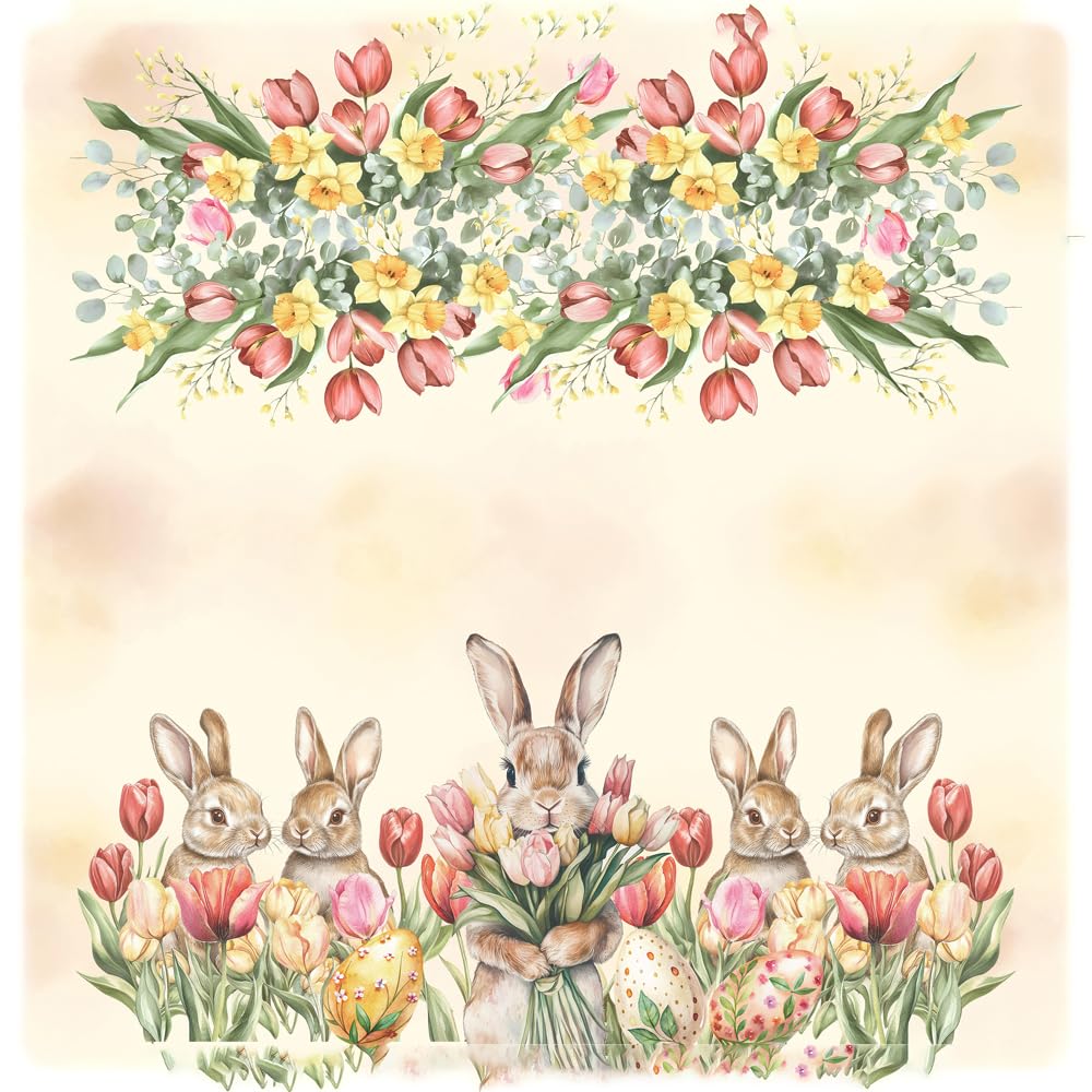PETTI Artigiani Italiani - Easter Table Runner, Table Runner in Digital Print, 100% Made in Italy | Elegance for the Easter Table - image 3