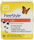 FreeStyle Lite Blood Glucose Test Strips for Diabetes Care – 50 Count
