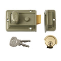 Yale Traditional Nightlatch – 60mm Door Lock in Electro Nickel Brass