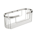 TATAY - Oval wall mounted shower basket. Rust proof aluminium.
