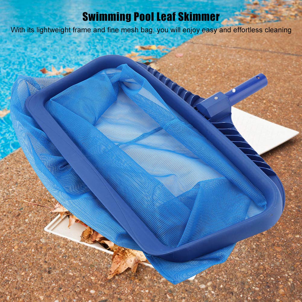 Pool Skimmer Net – Deep Mesh Leaf Rake for Pool Cleaning