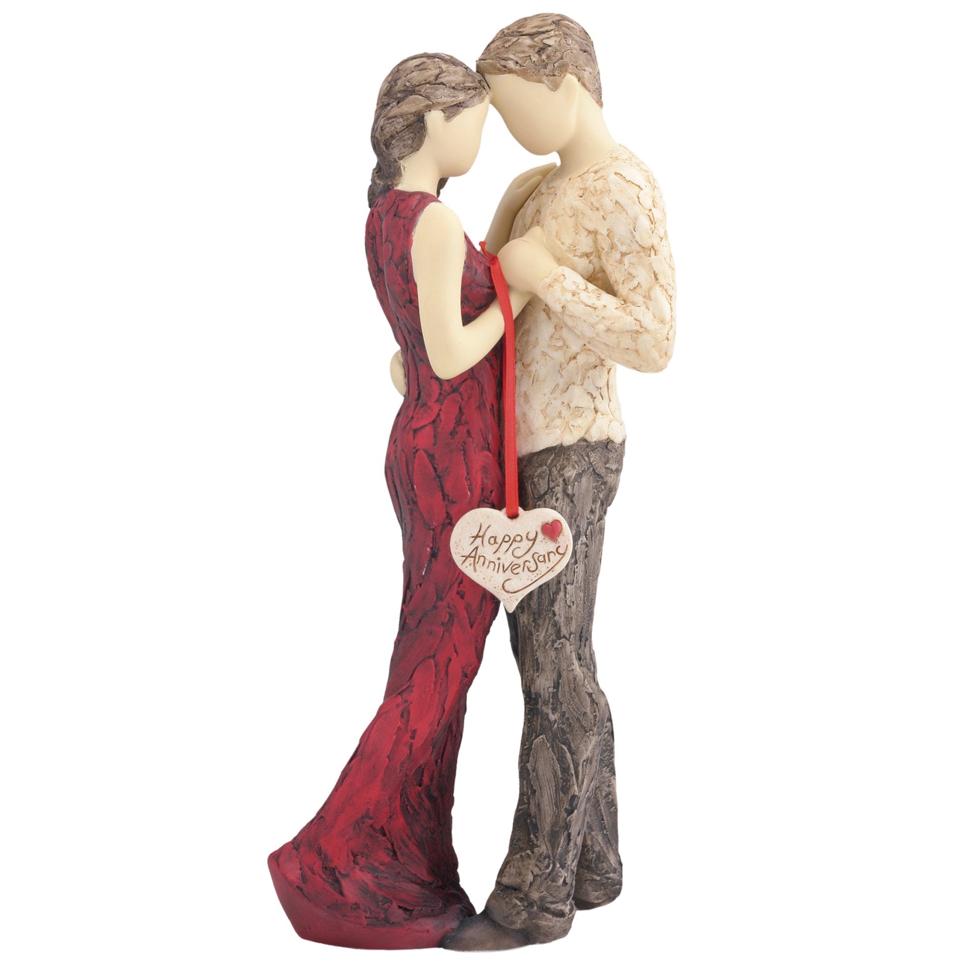 Arora Design More Than Words Happy Anniversary Couple Figurine, 11"