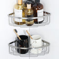 SAYAYO 2-Pack Corner Shower Caddy | SUS304 Stainless Steel Wall Shelves
