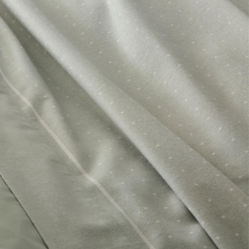 Burrito Blanco | Cotton Flannel Sheets | Bed 105 cm Design 577 | Laurel Color 105x190/200 cm.