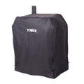 Tower Ignite Solo BBQ Grill Cover | Waterproof Pedestal BBQ Cover - Black