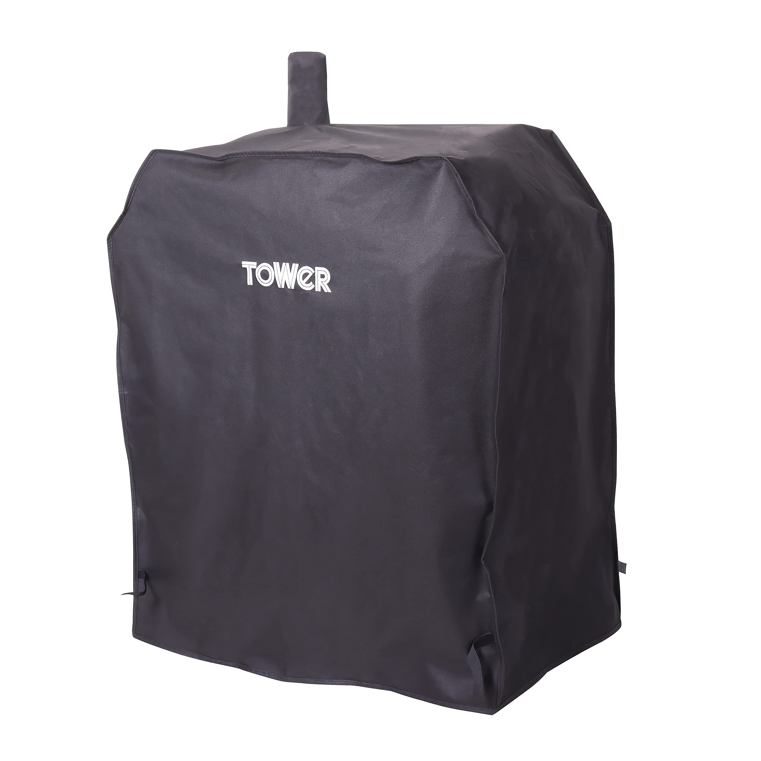 Tower Ignite Solo BBQ Grill Cover | Waterproof Pedestal BBQ Cover - Black
