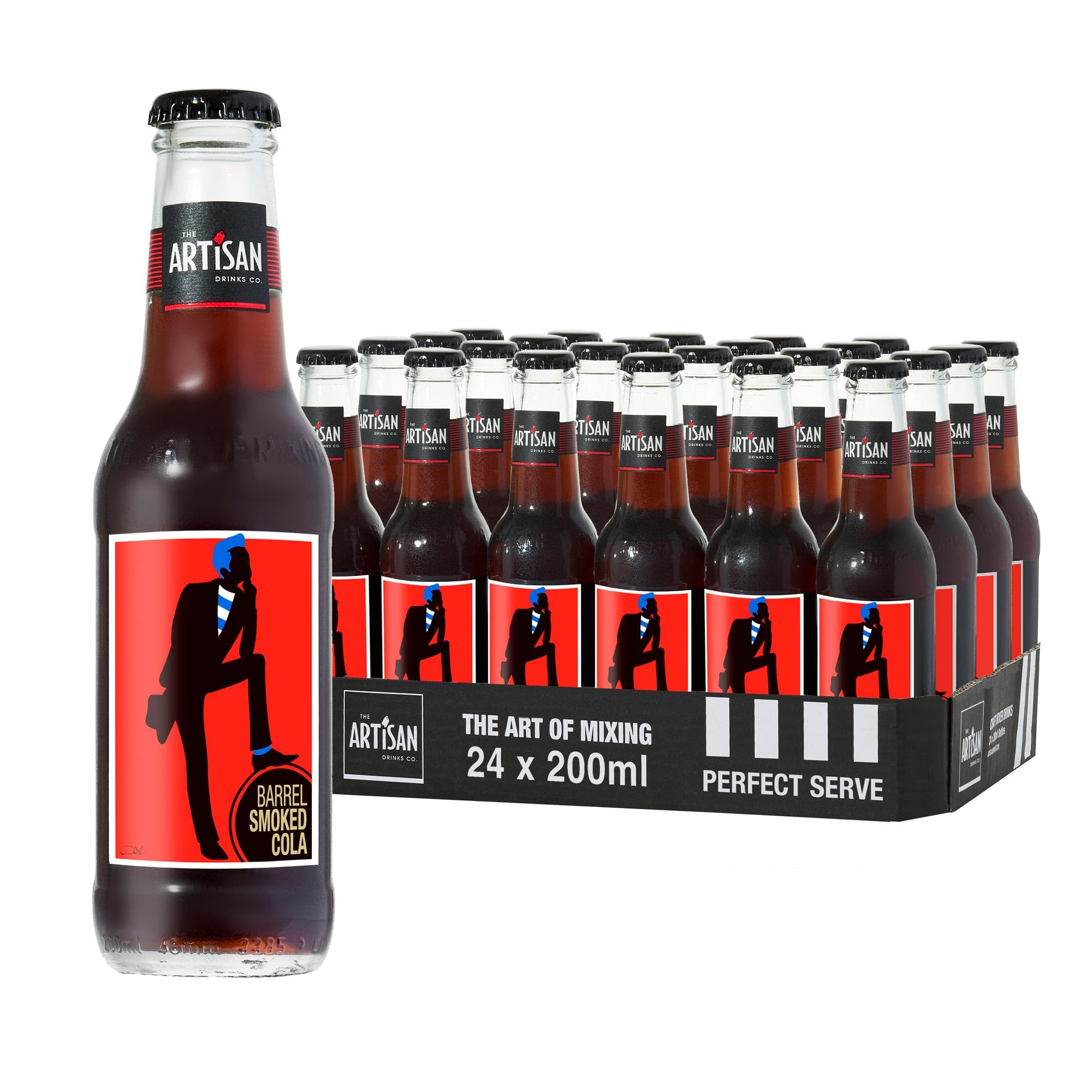 Artisan Drinks Co. Barrel Smoked Cola – Premium Craft Mixer (24 x 200ml)
