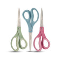 Fiskars 8" Titanium All-Purpose Scissors | SoftGrip Straight Handle