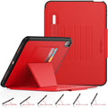 SEYMAC iPad 11th/10th Gen Case | Slim Shockproof Cover with Stand - Red