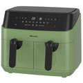 EMtronics 9L Dual Digital Air Fryer – 1750W Double Basket Healthy Cooker