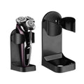 kwmobile Electric Razor Holder – Wall Mounted ABS Shaver Stand, Black