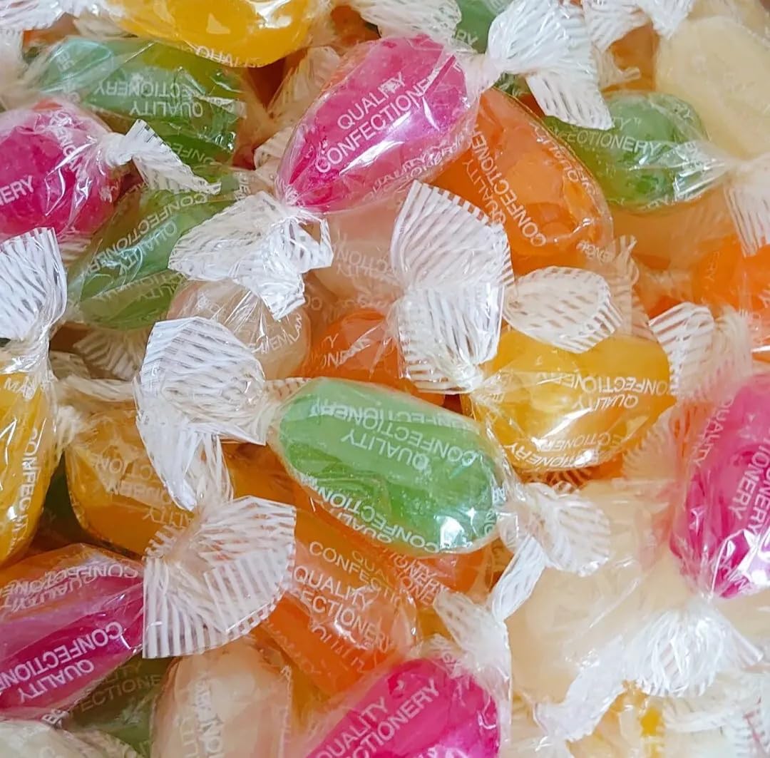 Jargonelle Pear Drops – 1kg Bulk Bag Retro Boiled Sweets