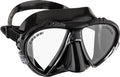 Cressi Matrix Snorkelling Mask – Low Volume Silicone Scuba Mask, Black