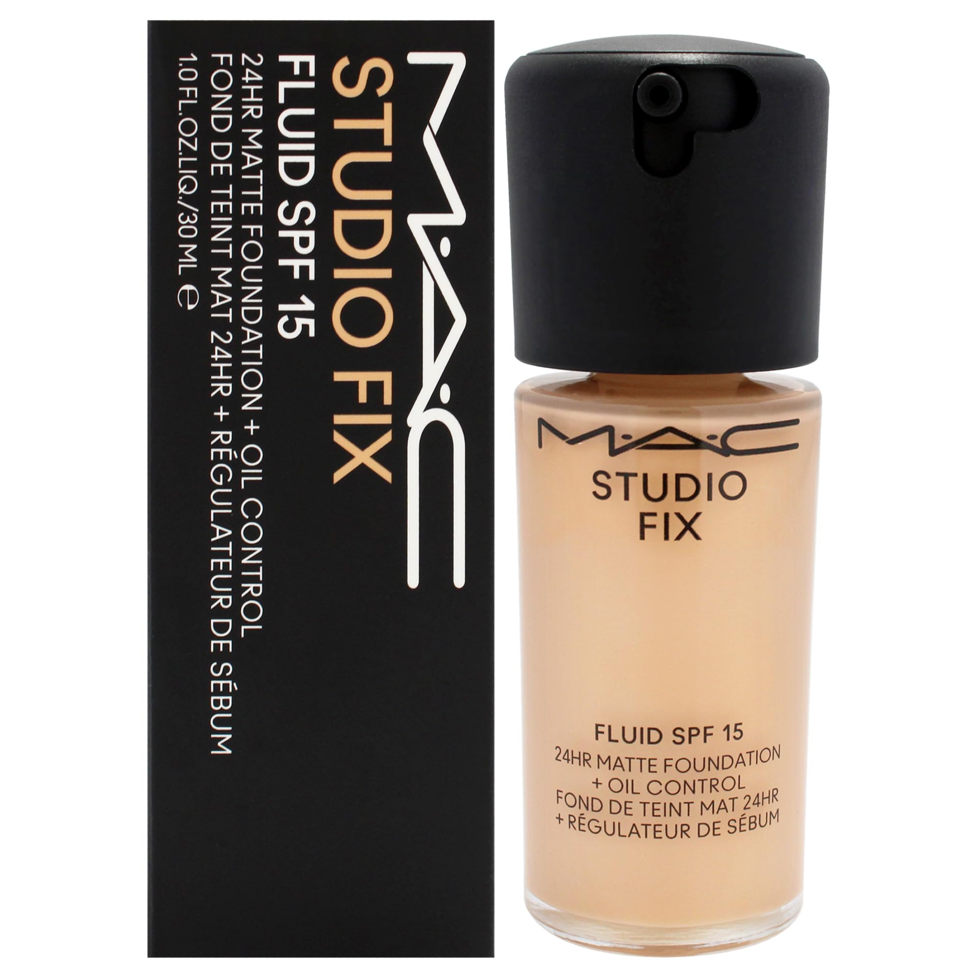 MAC Studio Fix Fluid SPF 15 Matte Foundation – NC25 Oil Control 1 oz