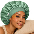 YANIBEST Silk Bonnet for Sleeping | Double Layer Satin Cap for Curly Hair
