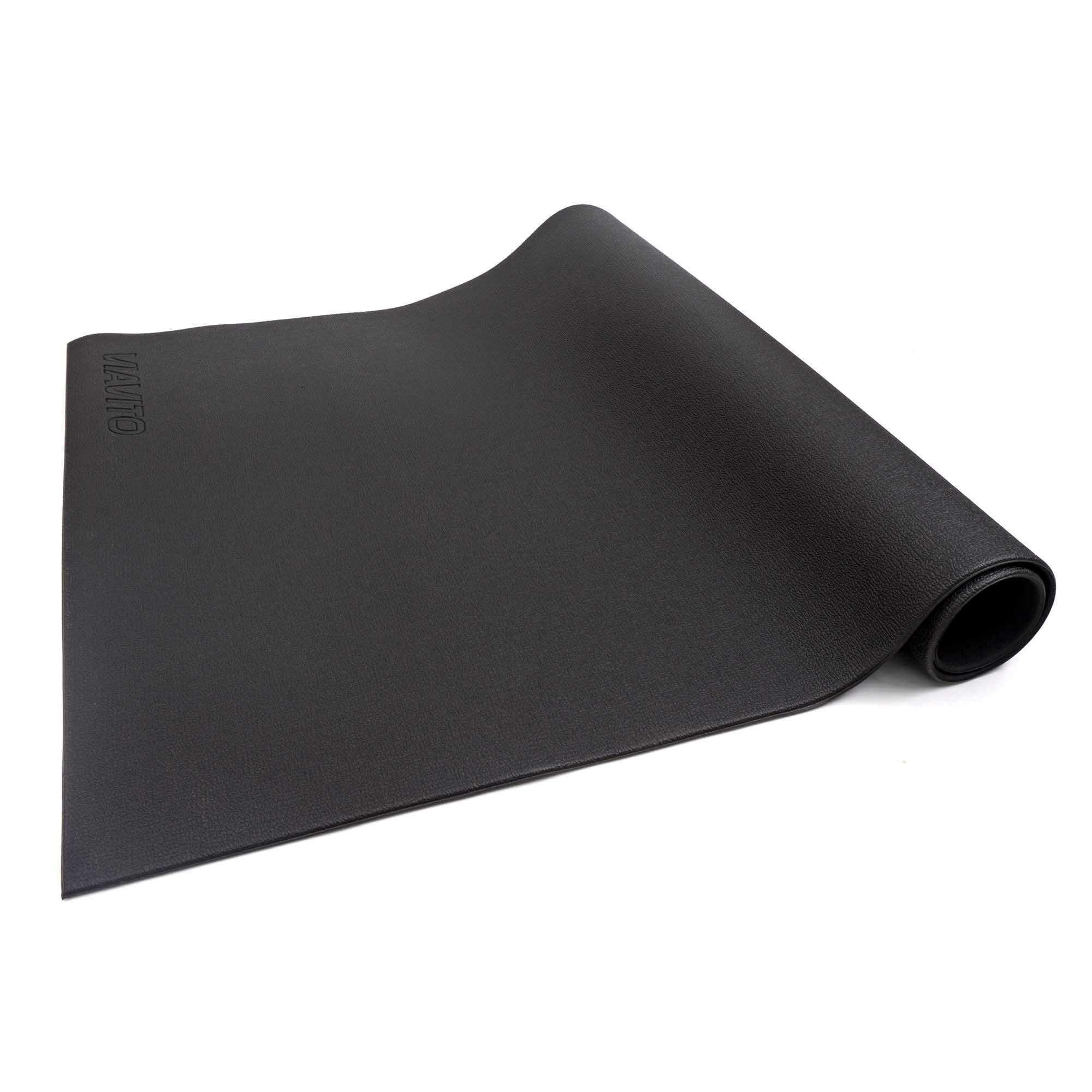 Viavito Heavy Duty Gym Equipment Mat – 6mm Thick PVC Floor Protector
