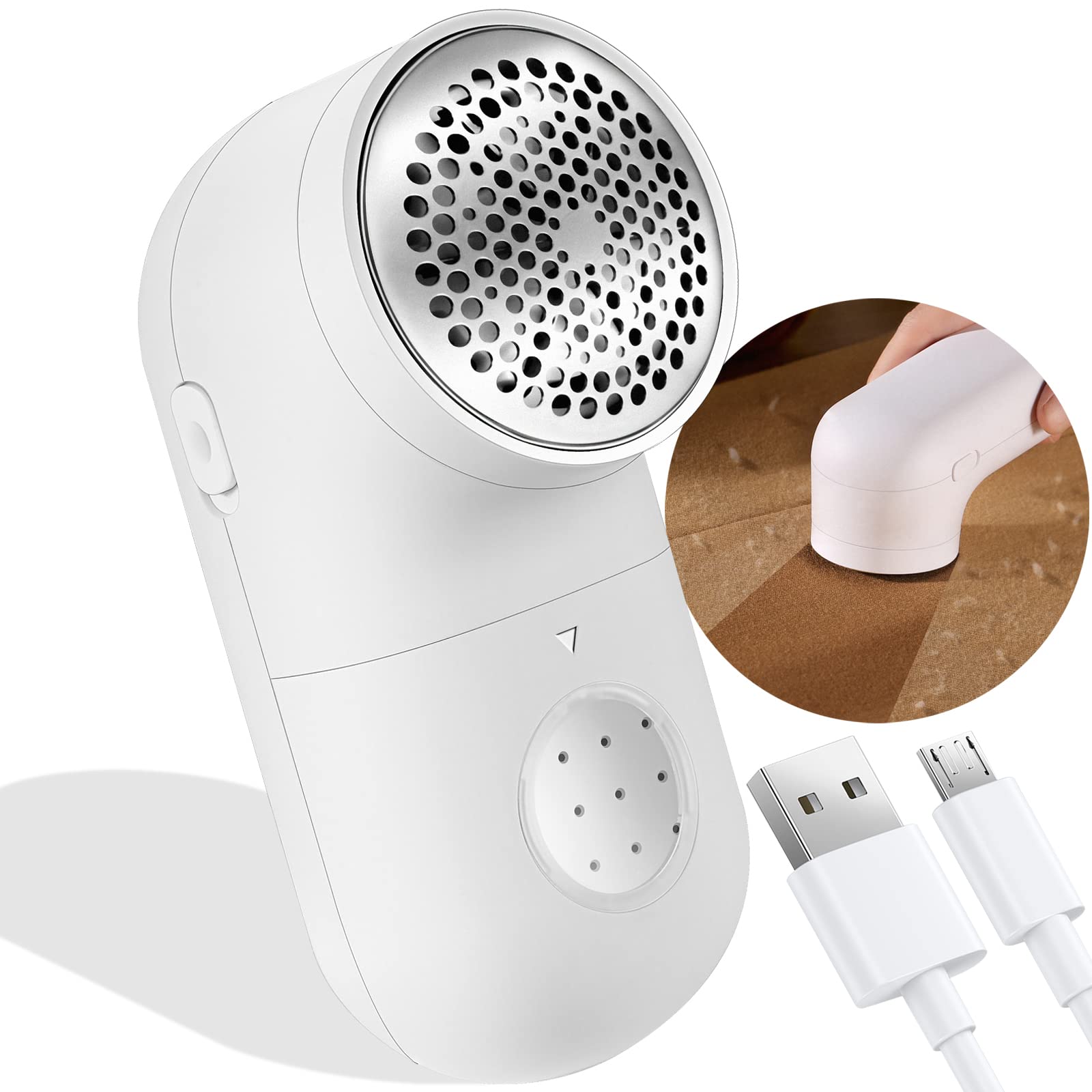Garstor 2.0 Pro Fabric Shaver – USB Rechargeable Electric Lint Remover