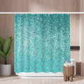 Woutay Blue Stone Shower Curtain | Mold Resistant Polyester – 180x180cm