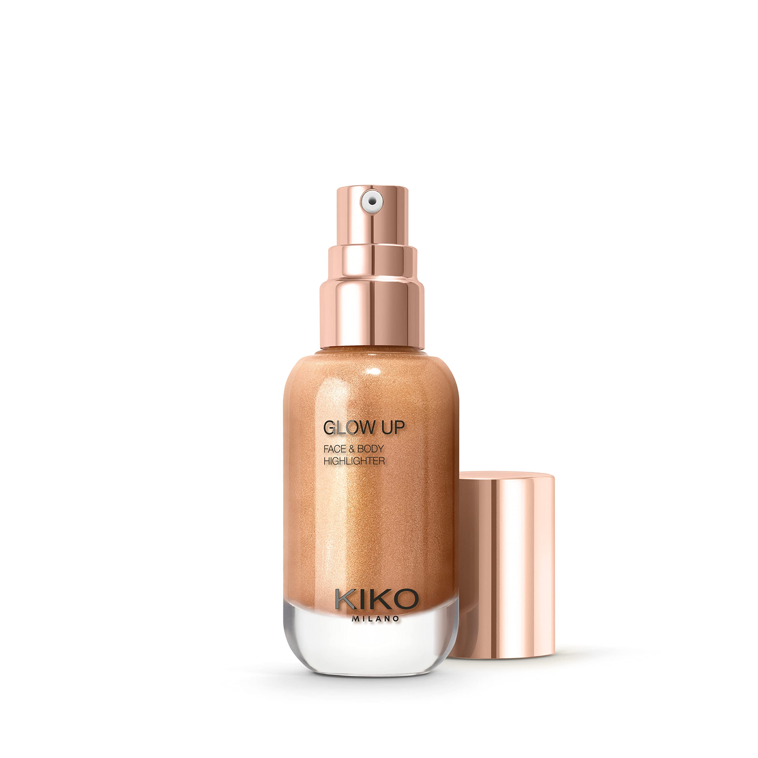 KIKO Milano Glow Up Liquid Highlighter – Transfer-Proof Metallic 02