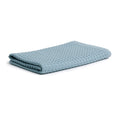 möve Piquée Shower Towel – 100% Cotton Quick-Dry Bath Towel, Arctic