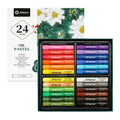 Artecho Soft Oil Pastels Set - 24 Vibrant Colors for Artists & Beginners