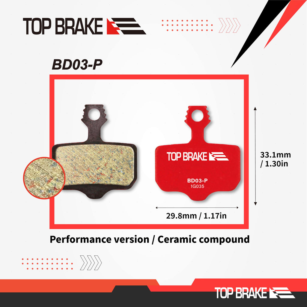 Jolof Store Disc Bike Brake Pads for Sram Level, Avid Elixir & XX