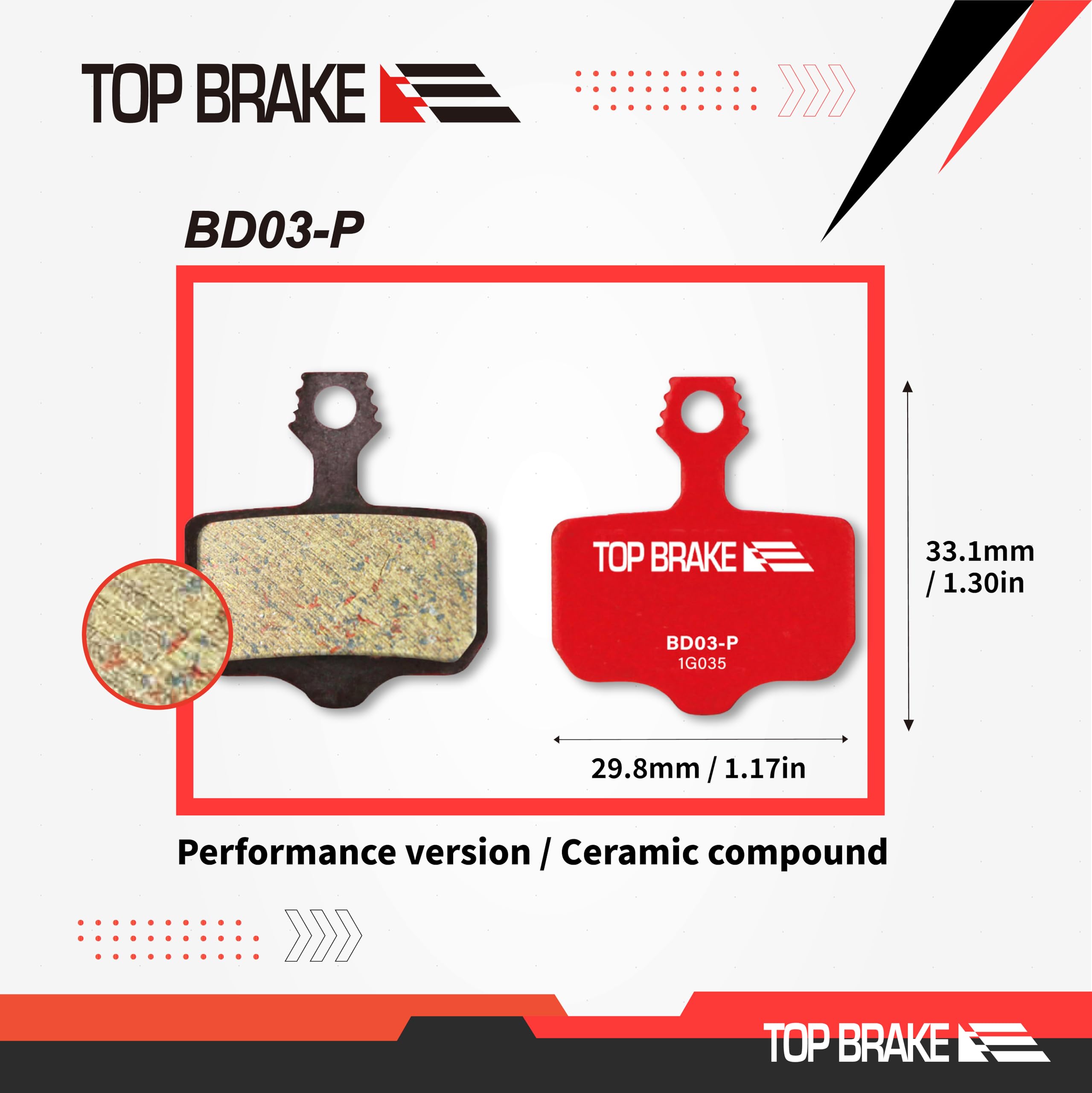 Jolof Store Disc Bike Brake Pads for Sram Level, Avid Elixir & XX