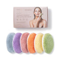 Waschies Reusable Makeup Remover & Face Cleansing Pads - 6 Pack Multicolour