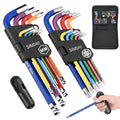 SIMDAO 18Pcs Metric Hex Key Set | Color Coded Ball End Allen Wrenches