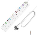 6 Way Extension Lead – 10M Power Strip with Switches