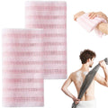 Japanese Exfoliating Shower Towel – 47" Extra Long Back Scrubber