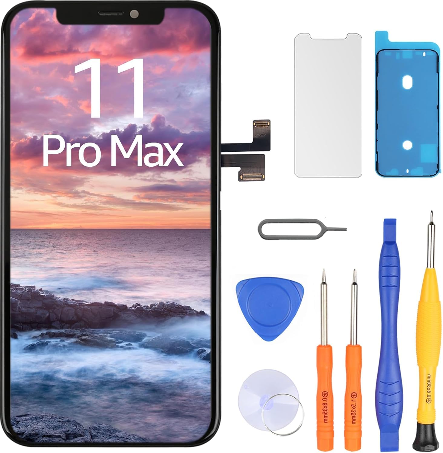 LL TRADER iPhone 11 Pro Max Screen Replacement - LCD Display Digitizer