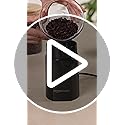 Jolof Store Electric Coffee Bean Grinder – Stainless Steel, Black