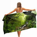 Ulticool Microfibre Towel 160x80cm – Quick-Drying Rainforest Travel Towel