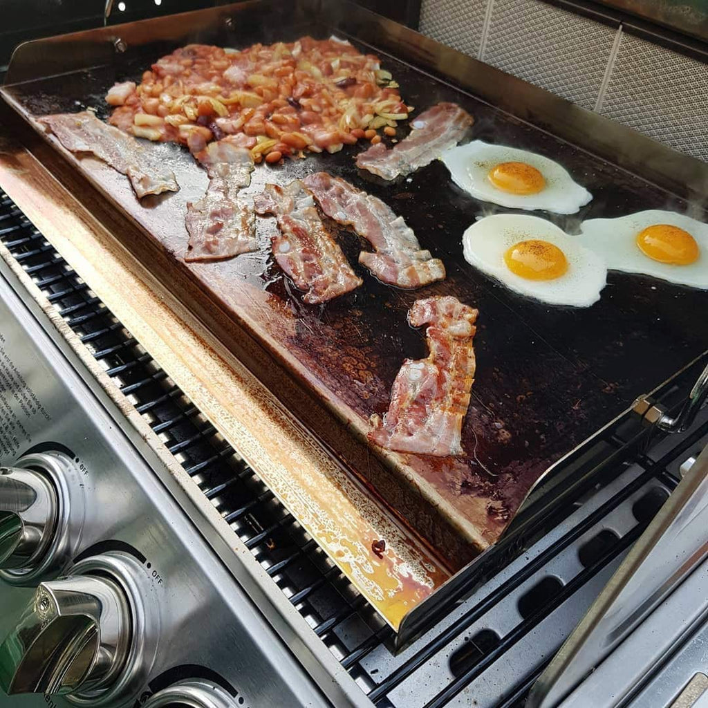 Onlyfire Stainless Steel Rectangle BBQ Griddle Plancha for Gas Grills