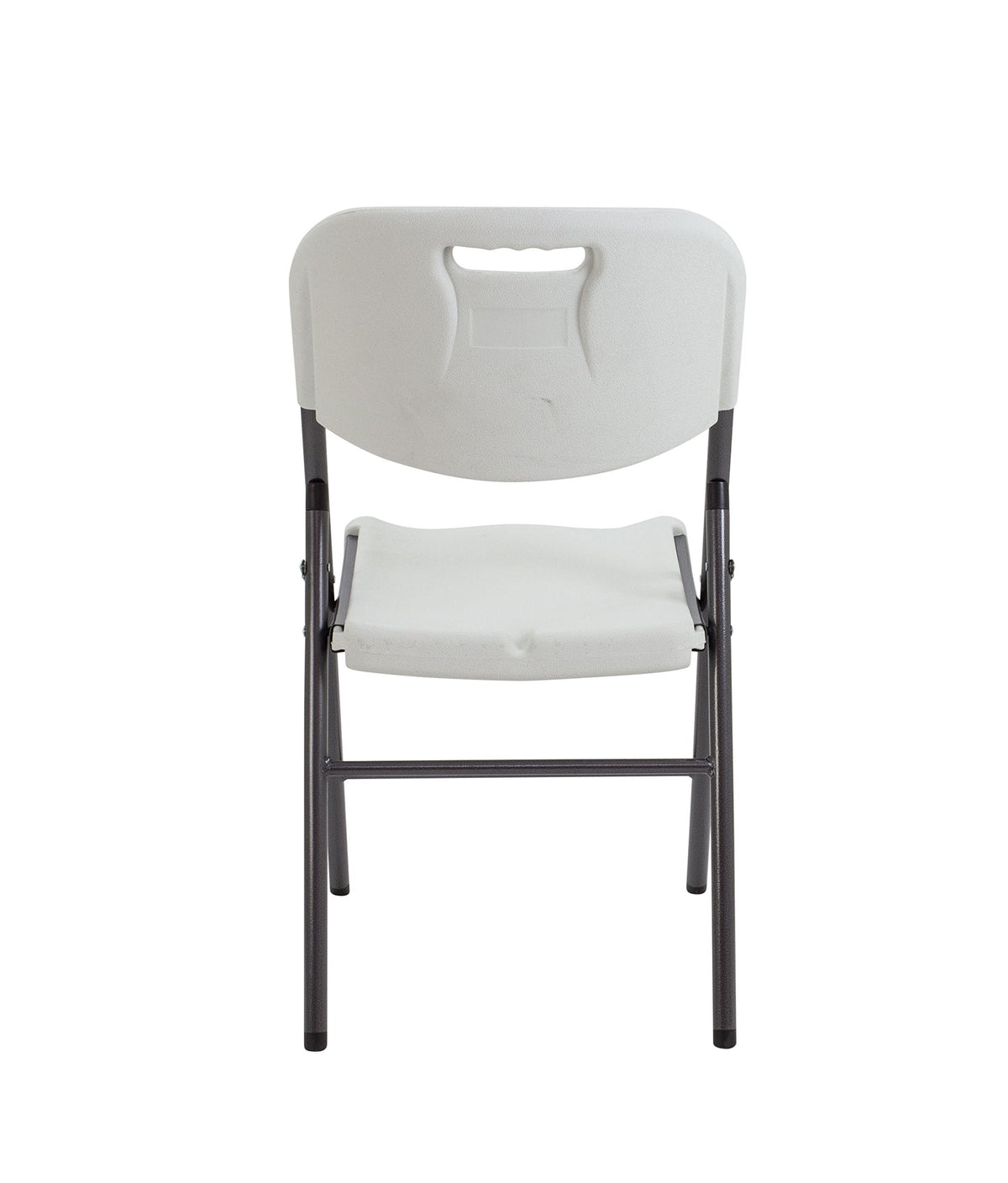 Office Hippo Occasional Folding 4 Leg Chair, Plastic, White - image 5