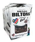 Nam Flava Original Namibian Biltong – 1.2kg Beef Jerky (12x100g)