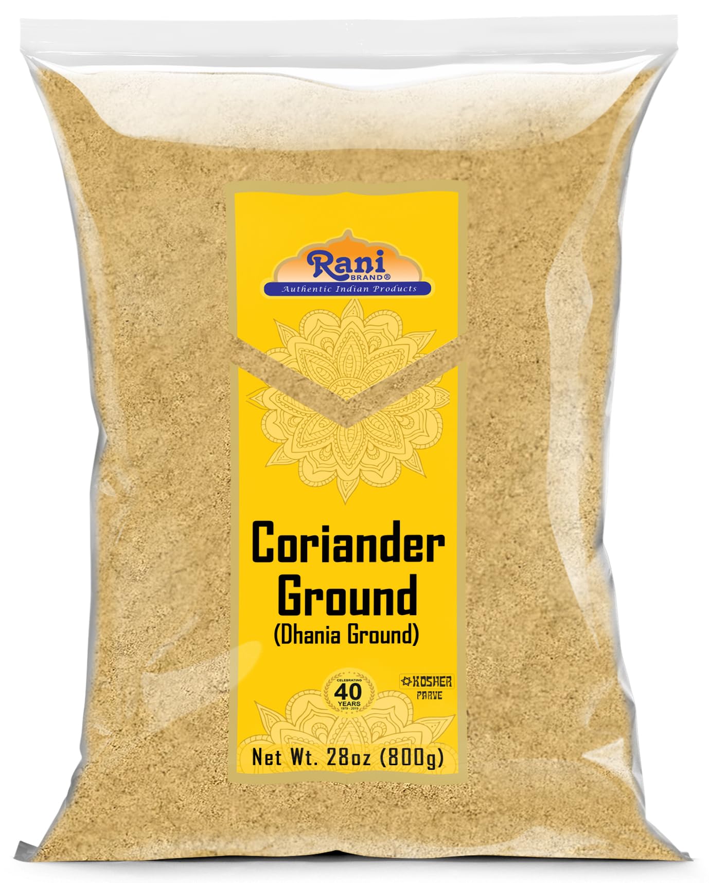 Rani Coriander Ground Powder (Dhania) - All Natural Indian Spice, 28oz
