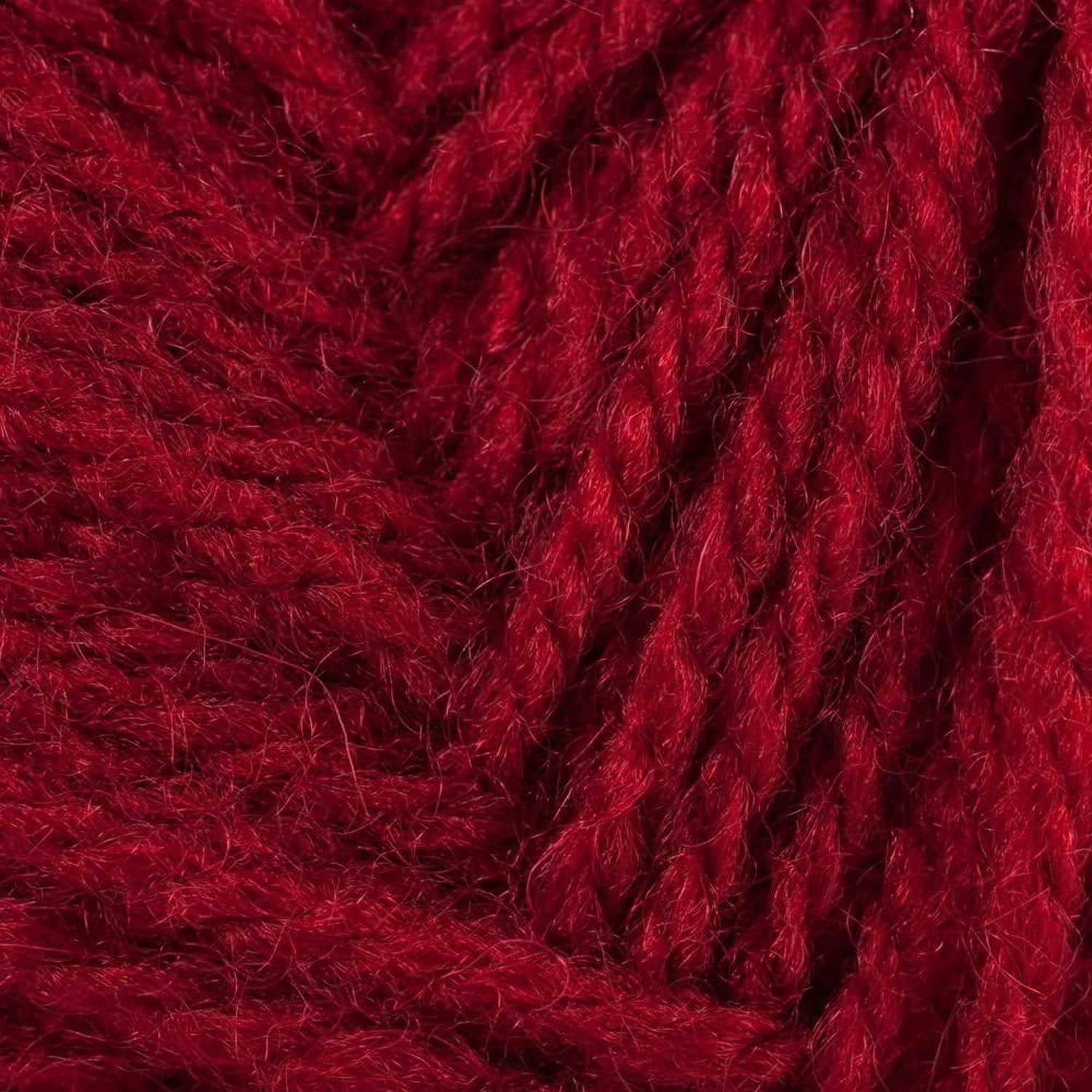 Sirdar Hayfield Bonus Aran Wool Yarn - Deep Red (830) - 400g Ball