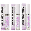 Jolof Store Lash and Brow Growth Serum - Natural Oils Aftercare - 3 Pack