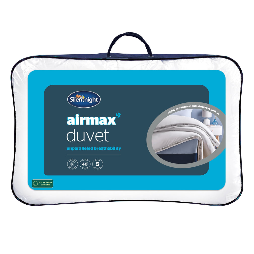 Silentnight Airmax Double Duvet – 10.5 Tog Breathable All Season Quilt