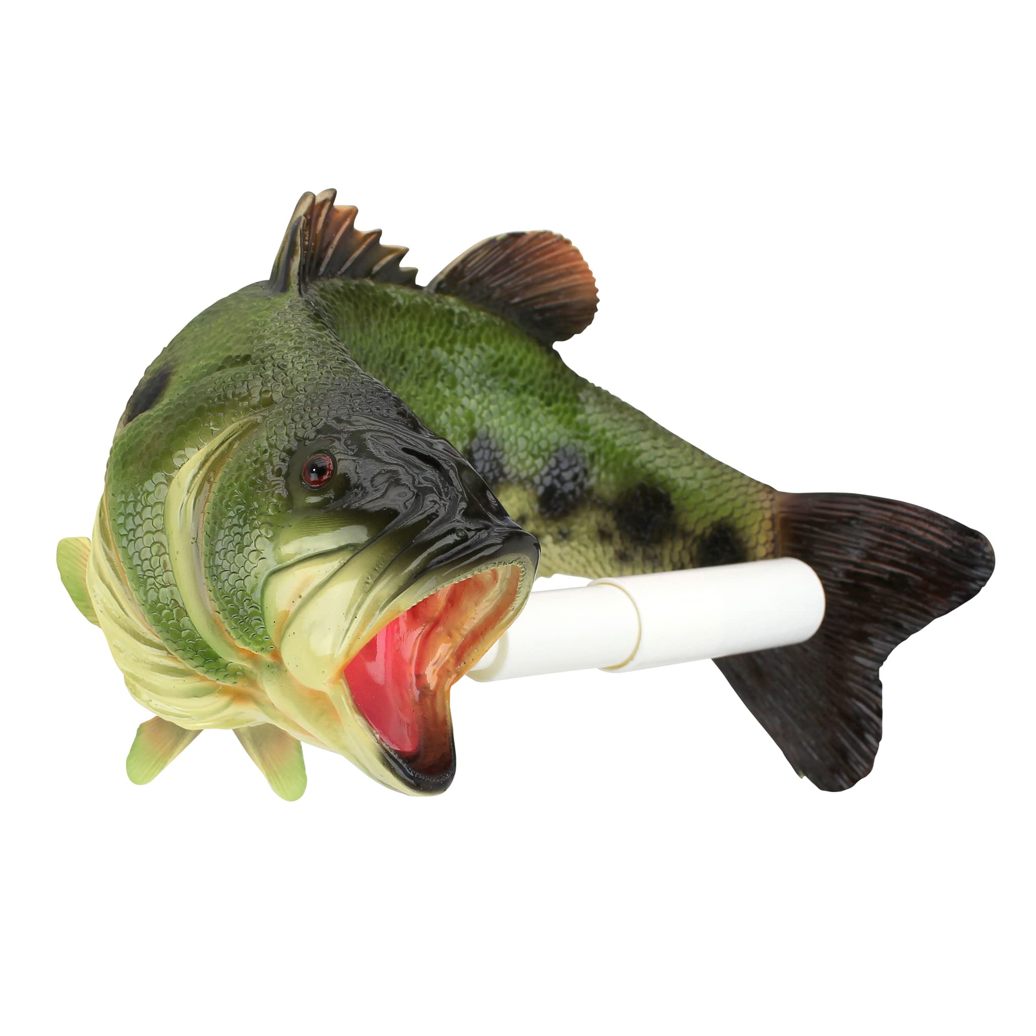Design Toscano Reeling Trout Toilet Paper Holder - Rustic Fishing Decor