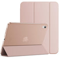 JETech iPad 11th/10th Gen Case | Slim Smart Cover - Rose Gold