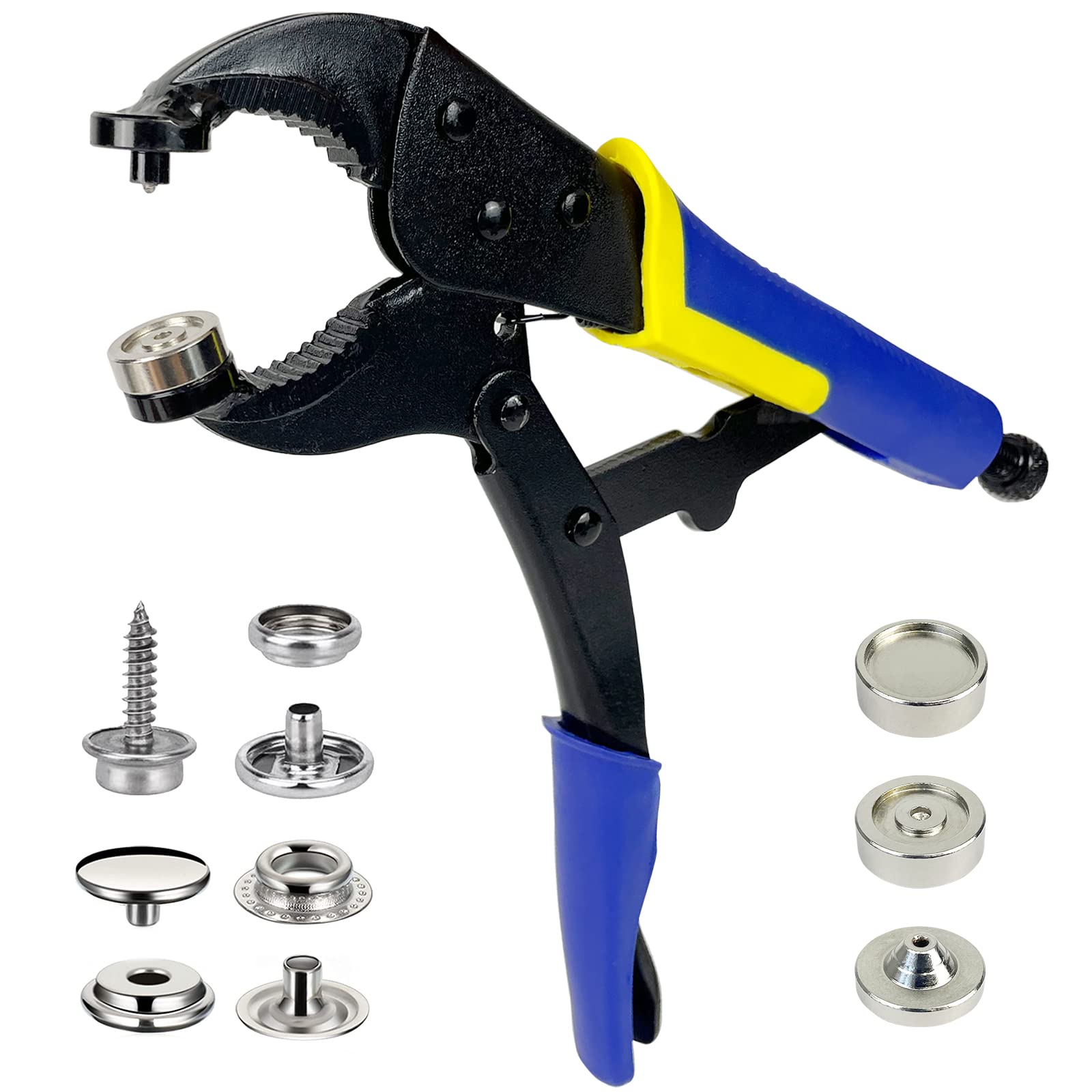 Heavy-Duty Snap Fastener Tool Kit for Boat Covers & Canvas