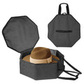 Hat Storage Box – Large Travel Cowboy Hat Case with Handle