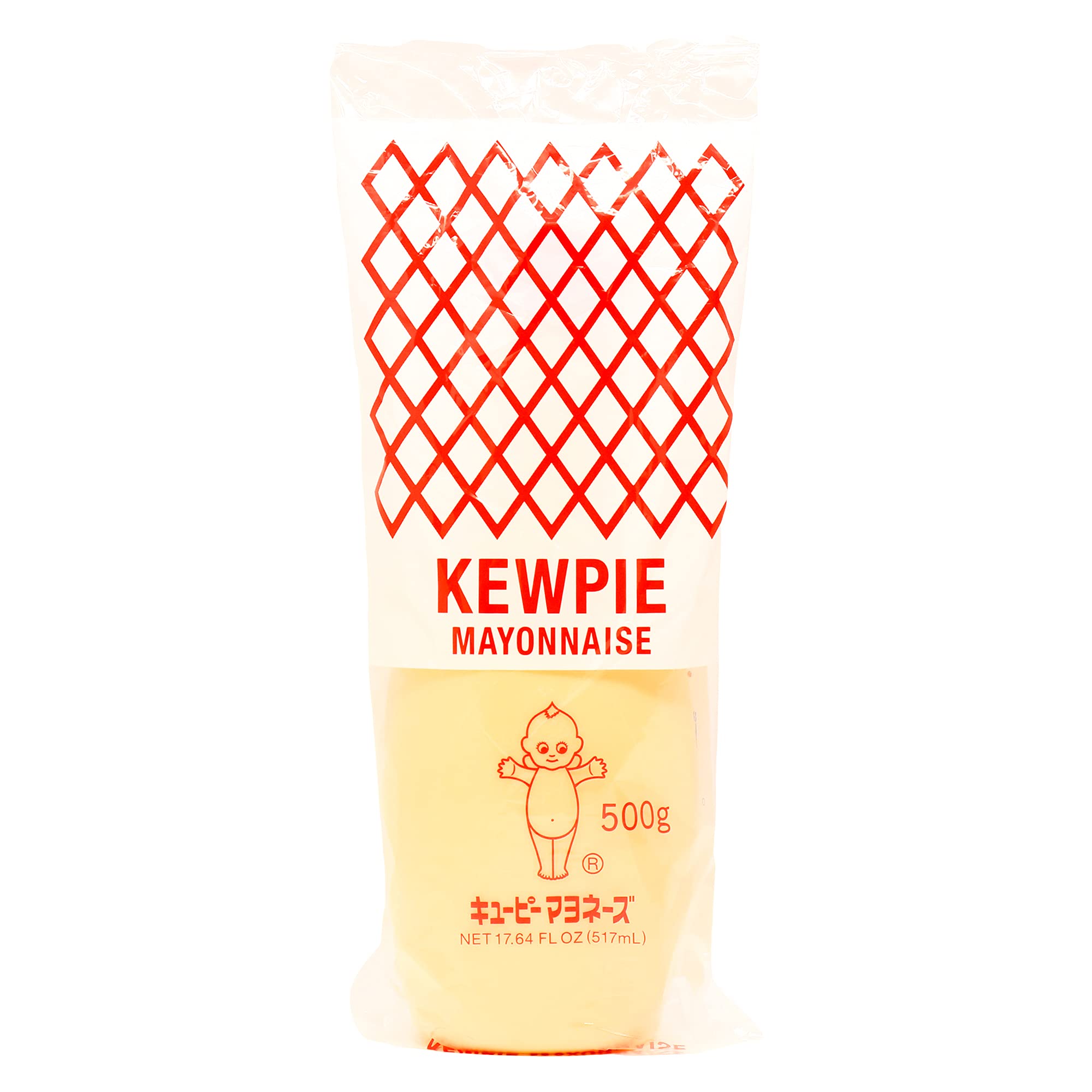 Kewpie Japanese Mayonnaise – Rich Creamy Condiment, 17.64 oz (Pack of 2)