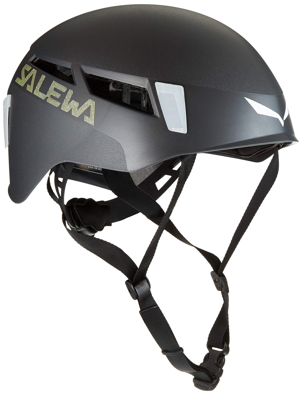 Salewa Pura Climbing Helmet – Dark Grey Hardshell Mountaineering Gear